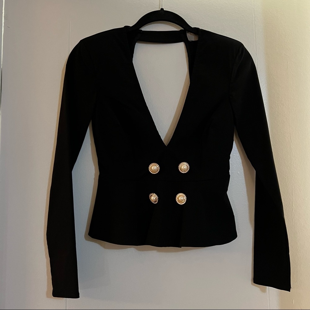 ASOS Backless Blazer - Size 2